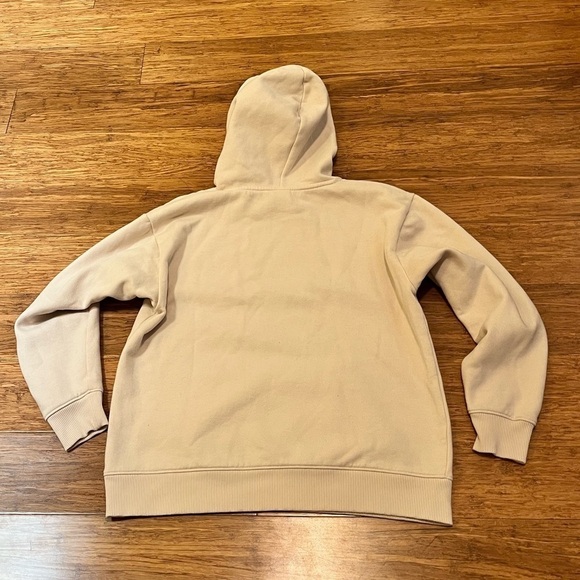 VANS Boxed In Grunge BFF Hoodie light tan, cream, w/ tie dye details. Size Small - Picture 8 of 12